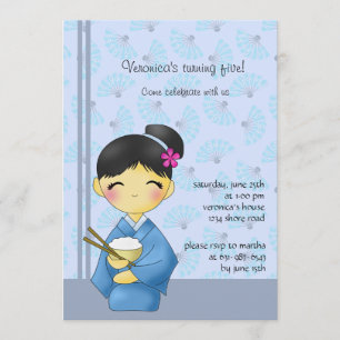 Asian Dream - Birthday Party Invitation