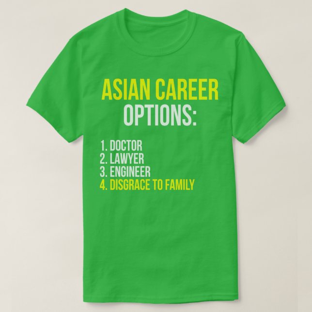 Asian eer Options T-Shirt (Design Front)
