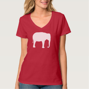 Asian Elephant Silhouette T-Shirt
