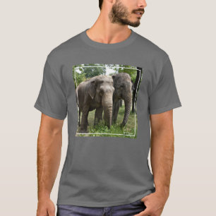 Asian Elephants Side by Side T-Shirt