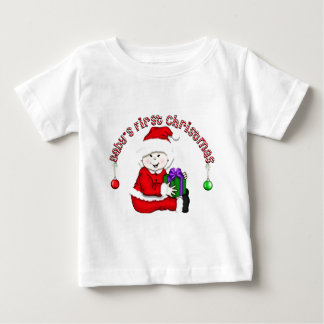 Asian Elf Baby 1st Christmas Baby T-Shirt