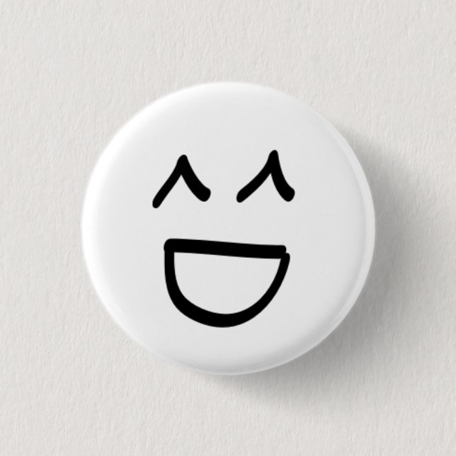 Asian Face Button (Front)