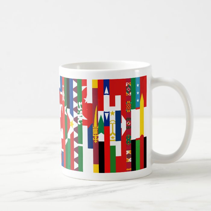 Asian Flags Mug