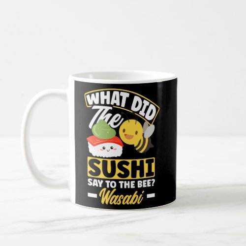Asian Food Cuisine Sushi Wasabi Coffee Mug