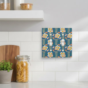 Asian Food Inspired with Noodles & Narutomaki Light Switch Cover