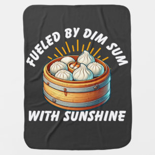 Asian Food Shirt Funny Dumpling Baby Blanket