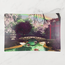Asian Garden 3D Art