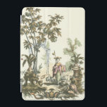 Asian Garden with Woman and Animals iPad Mini Cover<br><div class="desc">A lovely Asian style garden filled with various animals and monitored by a watchful woman. The scene conjures thoughts of the Garden of Eden,  complete with a snake slithering in the foreground. A perfect gift for the worldly,  well-traveled person in your life!</div>