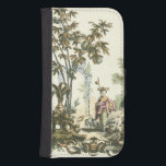Asian Garden with Woman and Animals Wallet Phone Case For Samsung Galaxy S4<br><div class="desc">A lovely Asian style garden filled with various animals and monitored by a watchful woman. The scene conjures thoughts of the Garden of Eden,  complete with a snake slithering in the foreground. A perfect gift for the worldly,  well-traveled person in your life!</div>
