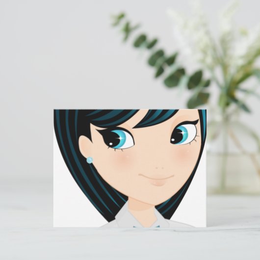 Asian girl (Standing Front)