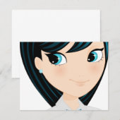 Asian girl (Front/Back)