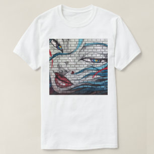 Asian Girl Graffiti T-Shirt