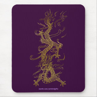 ASIAN Gold Dragon Collection Mouse Pad