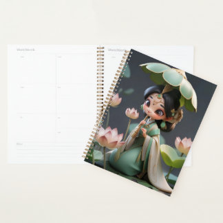 Asian Green Beauty Planner