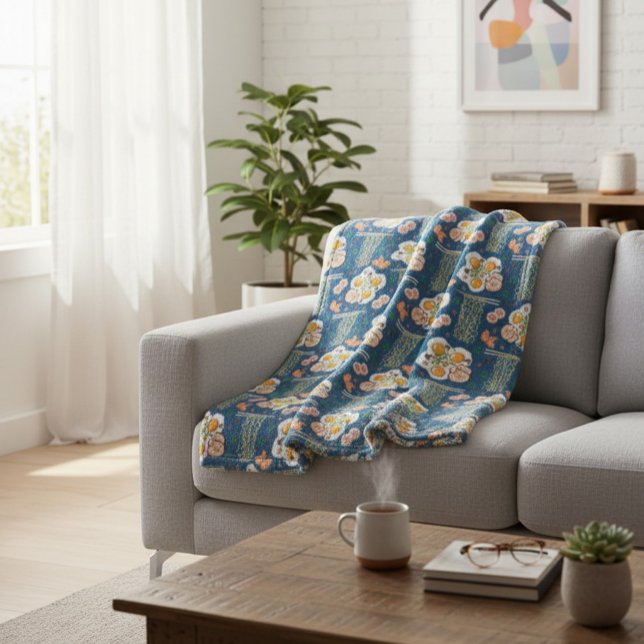 Asian-Inspired Fleece Blanket with Noodles (Creator Uploaded)