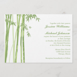 Asian Inspired Invitation