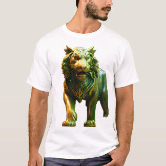 Asian Jade Tiger Concept Art T-Shirt