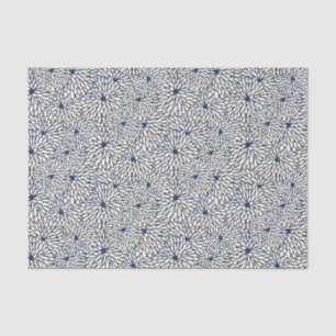 Asian Japanese Floral Pattern Tissue Paper