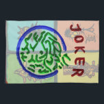 Asian Joker Mah Jongg Towel<br><div class="desc">A new take on an old joker . . .</div>