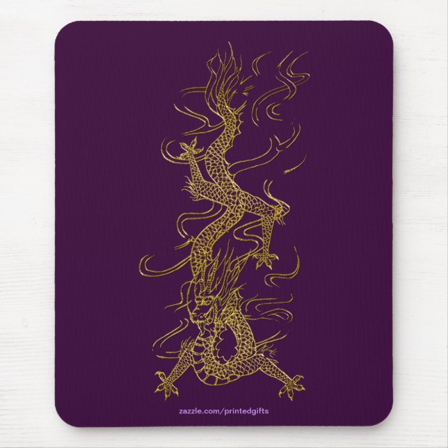 Asian Kanji-themed Designer Mousemat Mouse Pad (Front)