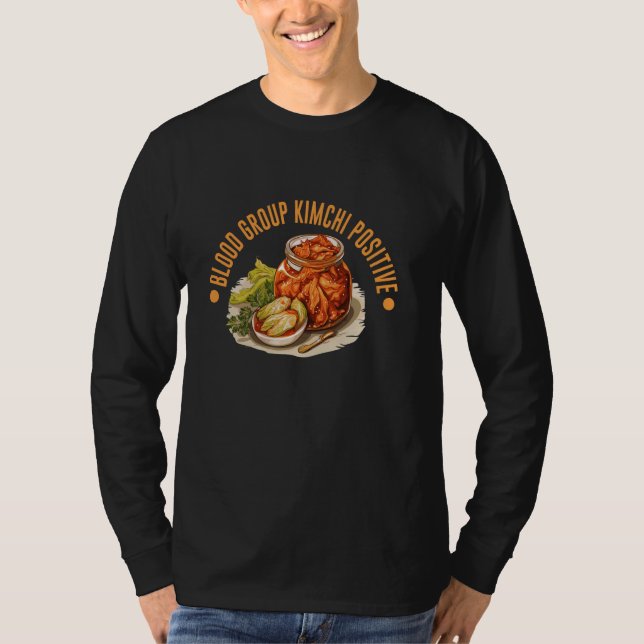 Asian Kimchi Kpop Fermented Food T-Shirt (Front)