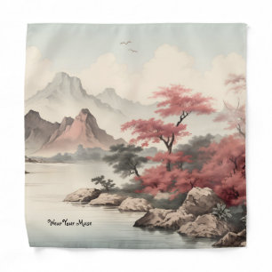 Asian Landscape Beauty Bandana