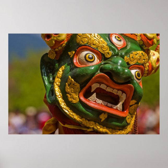 Asian Masked Dancer Poster (Front)
