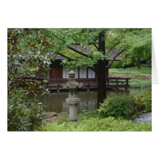 Asian Meditation House Cards