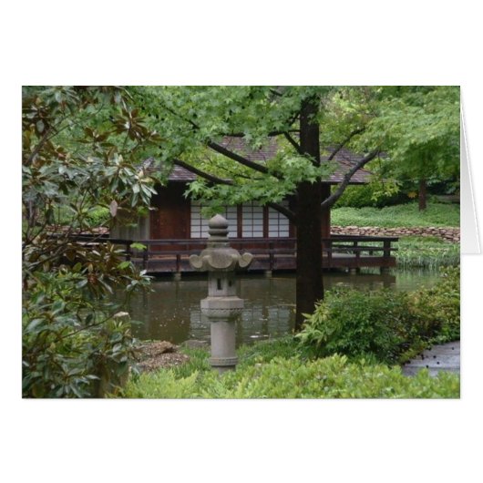 Asian Meditation House Cards (Front Horizontal)