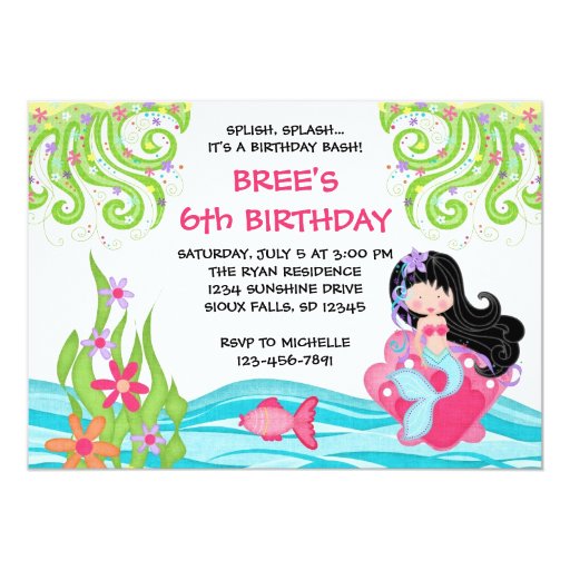 Asian Birthday Invitations 9