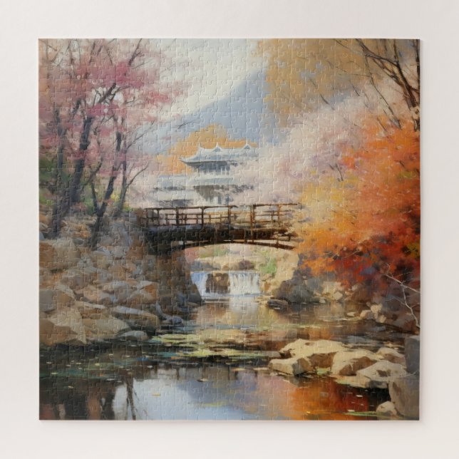 Asian Nature Landscape Jigsaw Puzzle (Vertical)
