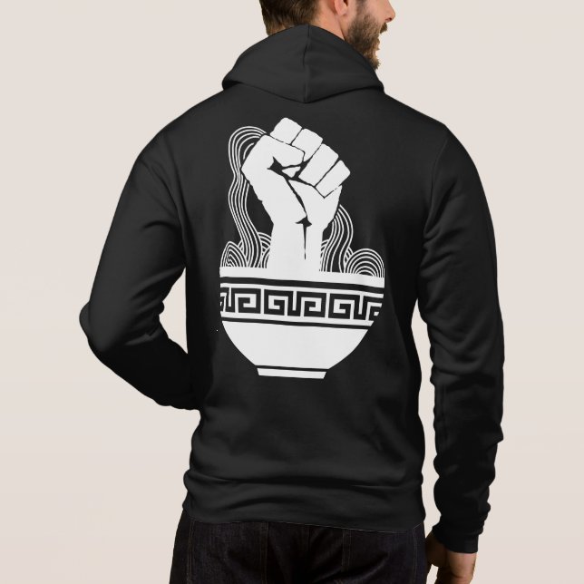 Asian Noodle Soup Design | Ramen Lovers Hoodie (Back)