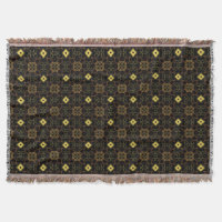 Asian Oriental Throw Blanket