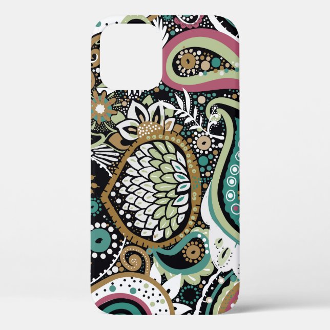 Asian paisley: modern seamless design. Case-Mate iPhone case (Back)
