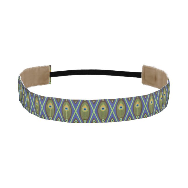Asian pattern athletic headband (Front)
