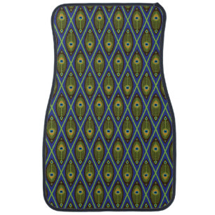 Asian pattern car mat