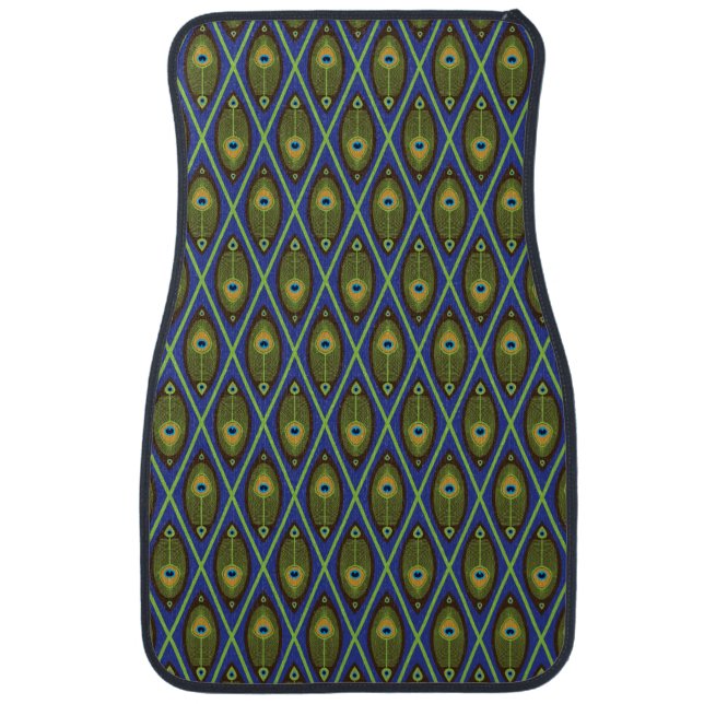 Asian pattern car mat (Front)