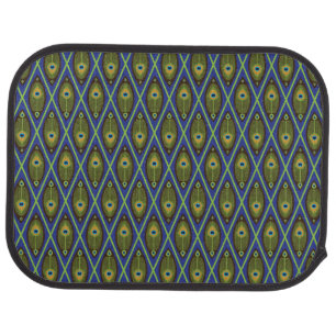 Asian pattern car mat