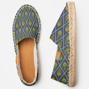 Asian pattern espadrilles