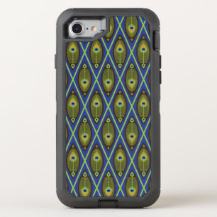 Asian pattern OtterBox defender iPhone SE/8/7 case