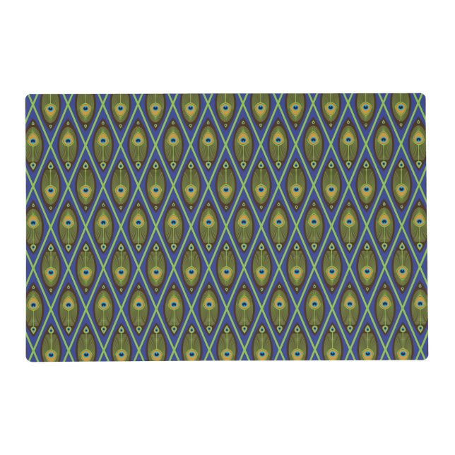 Asian pattern placemat (Front)