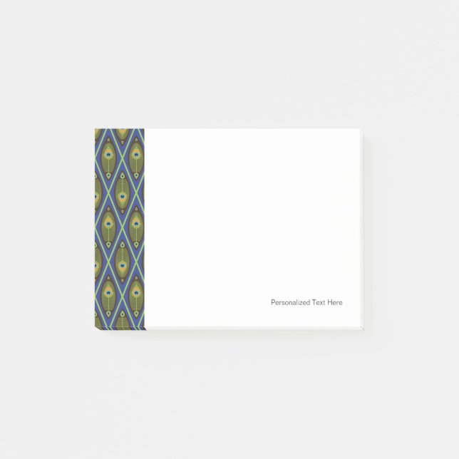 Asian pattern post-it notes (Front)