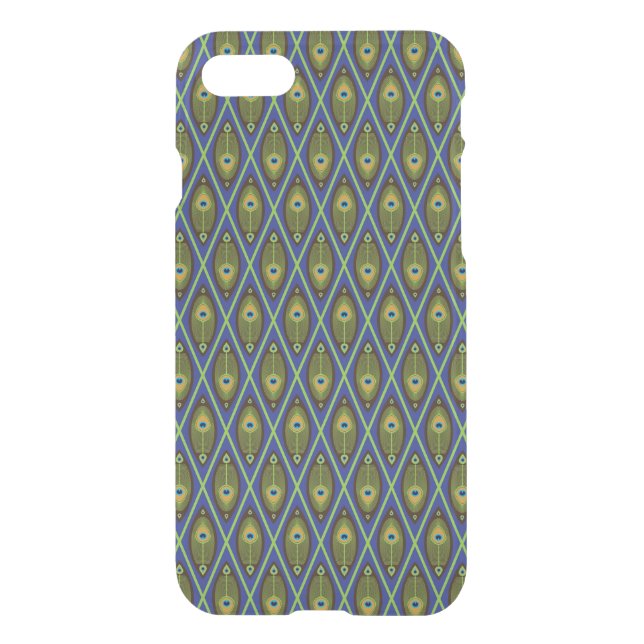 Asian pattern uncommon iPhone case (Back)