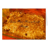 Asian Pear Honey Crisp Recipe Card (Front Horizontal)