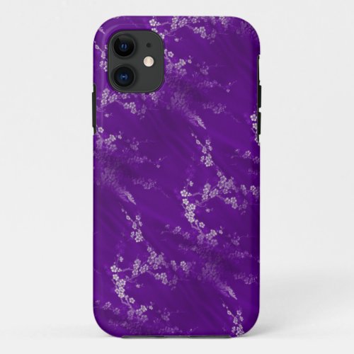 Asian Purple Silk iPhone 5 Case