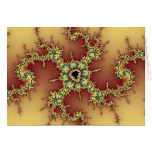 Asian Spider - Fractal Card (Front Horizontal)