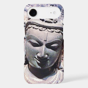 Asian Statue Antique Stone Face Photo Elegant Bold iPhone 17 Air Case