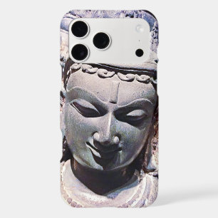 Asian Statue Antique Stone Head Photo Stylish Bold iPhone 17 Pro Max Case