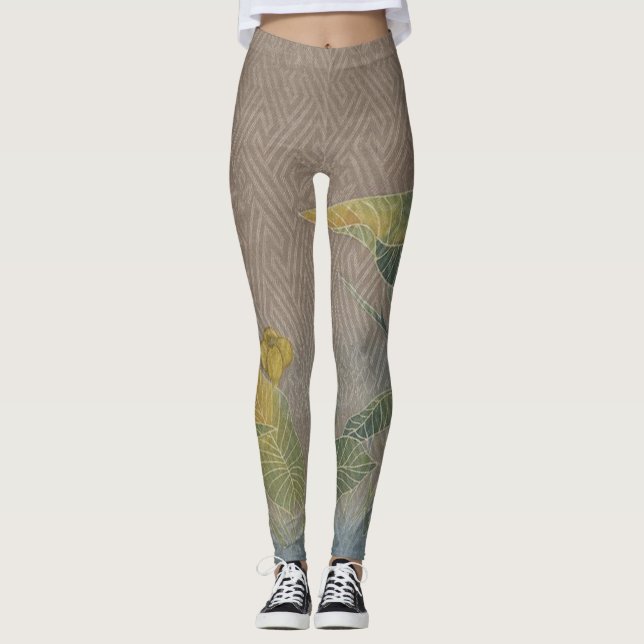 Asian Style Art Leggings (Front)