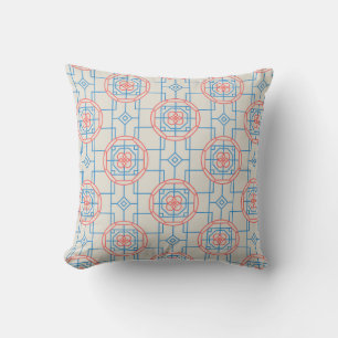 Asian style Throw Pillow